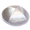 Kippa Satin gris