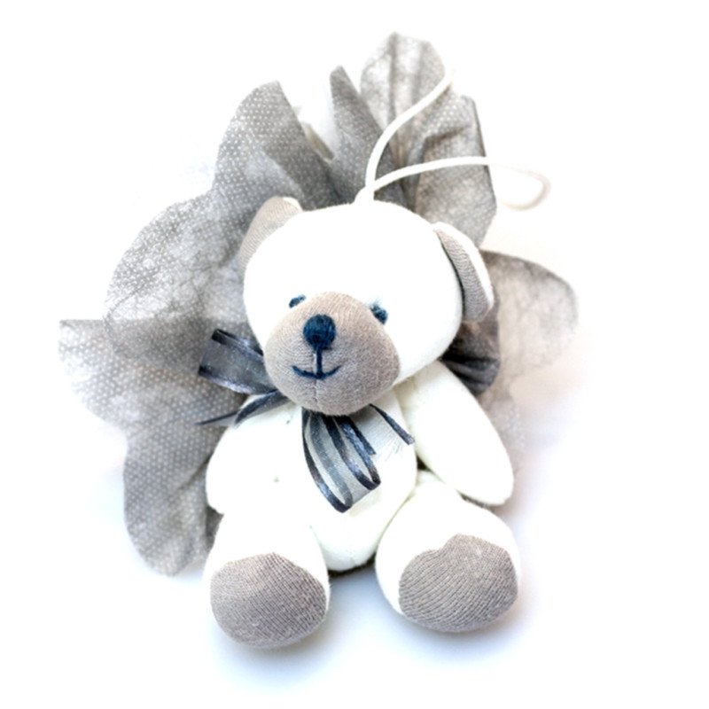 Dragées Naissance Nounours Blanc