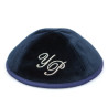 Kippa Velours Bleu marine