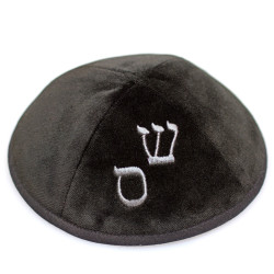 Kippa Velours noir