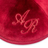 Kippa Velours rouge