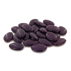 Dragées violet au chocolat