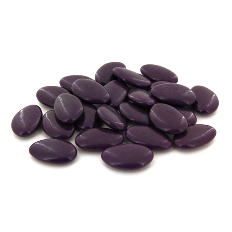 Dragées chocolat violet - la dragées au chocolat par Dragées d'Anahita