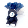  Nounours bleu marine