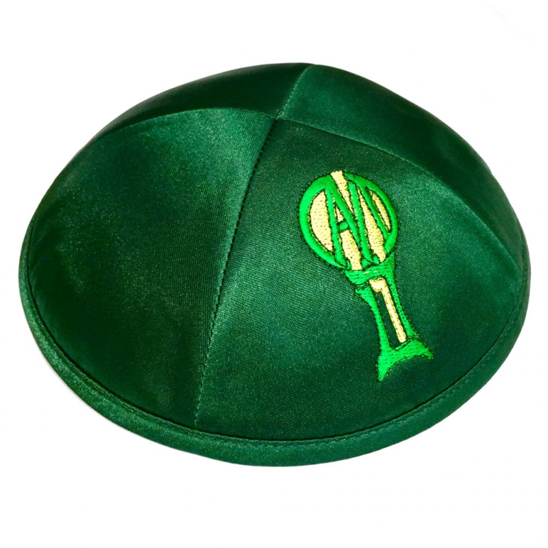 Kippa Satin Vert foncé