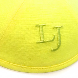 Kippa Lin fluo jaune