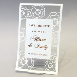 Save the Date mariage / Impression comprise