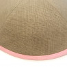 Kippa Lin Taupe, fluo jaune