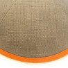 Kippa Lin Taupe, fluo rose