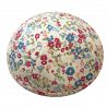 Kippa Motif FLEUR Beige  - 1