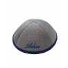 Kippa Super 100 gris - Bleu Marine  - 1