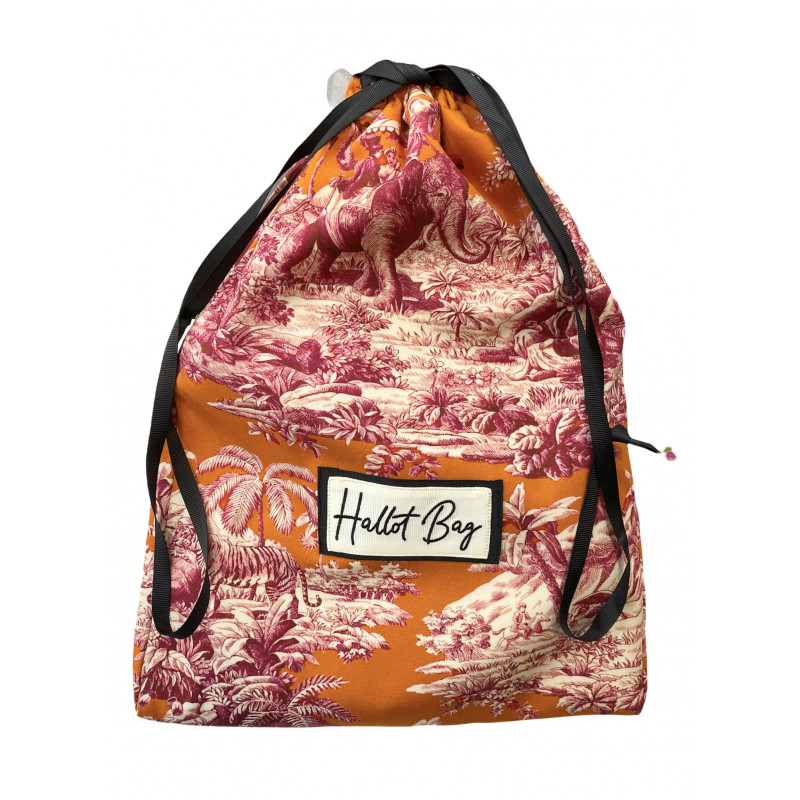 HALLOT BAG ORANGE PERSONNALISATION COMPRISE  - 1