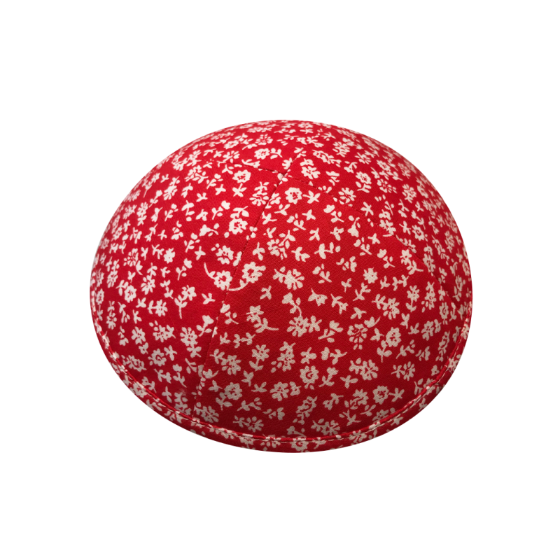 Kippa FLEUR Rouge  - 1