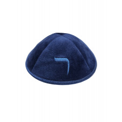 Kippa Velour Marine - Chic  - 1