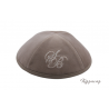 Kippa Velours BEIGE Taupe  - 1