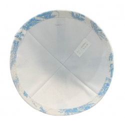 Kippa Toile de Jouy Bleue  - 2