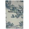 Patah Eliahou Toile de Jouy Marine PAPIER IMPRIME  - 1