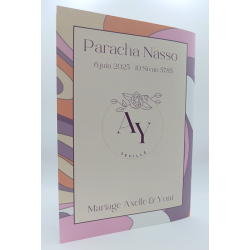 Livret de paracha  Haftara Nasso sur mesure